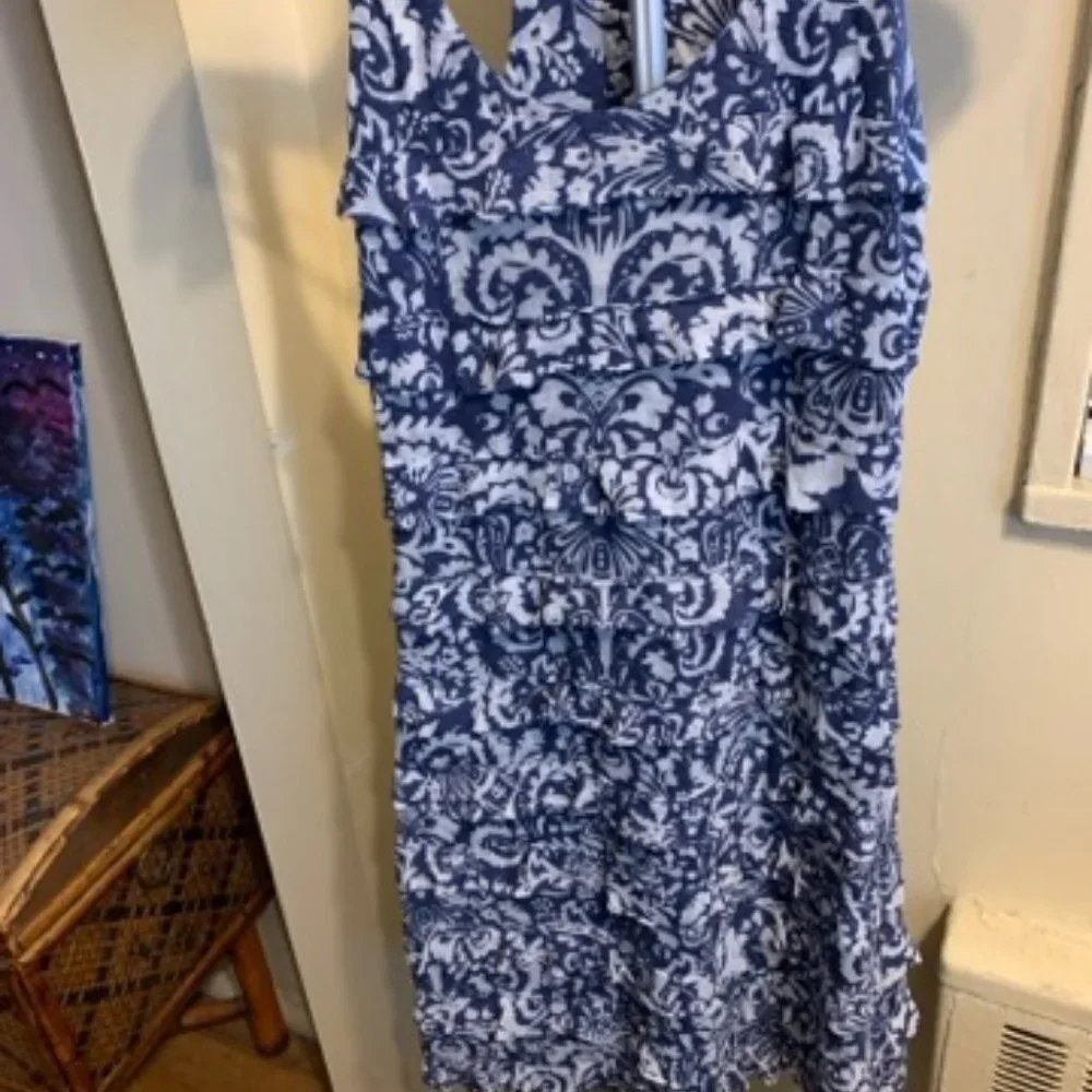 Camellia Dress with Ruffles